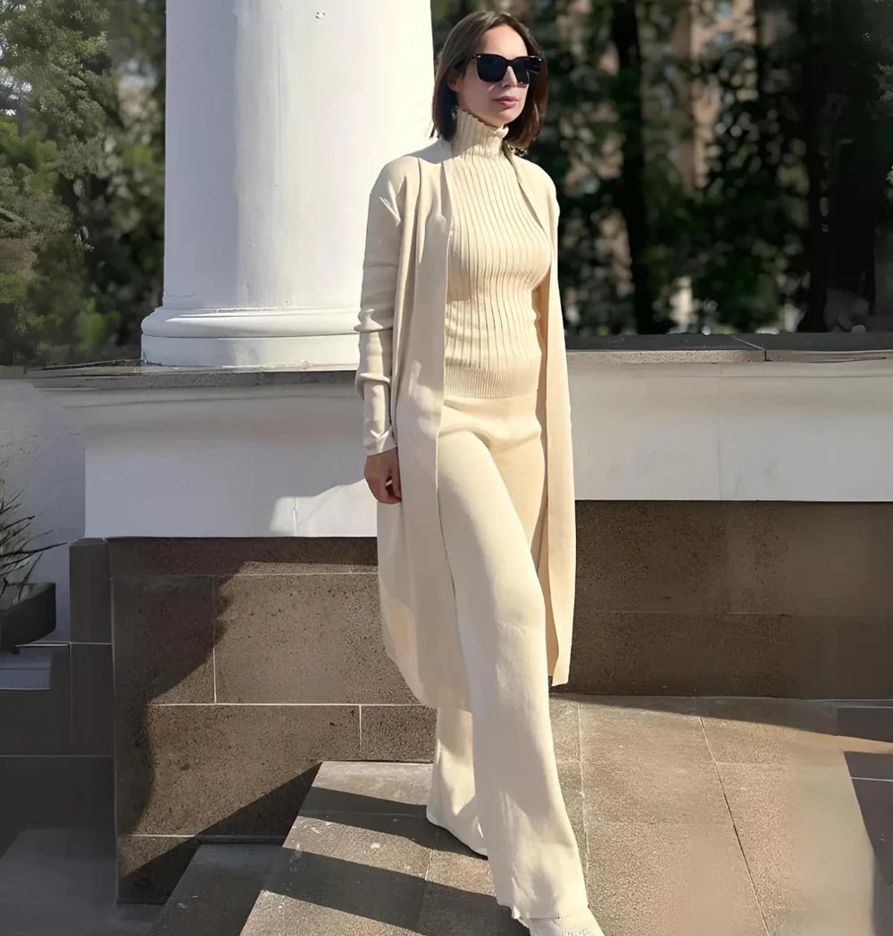 Roxy | 3-Piece Knitted Co-Ord Set Women