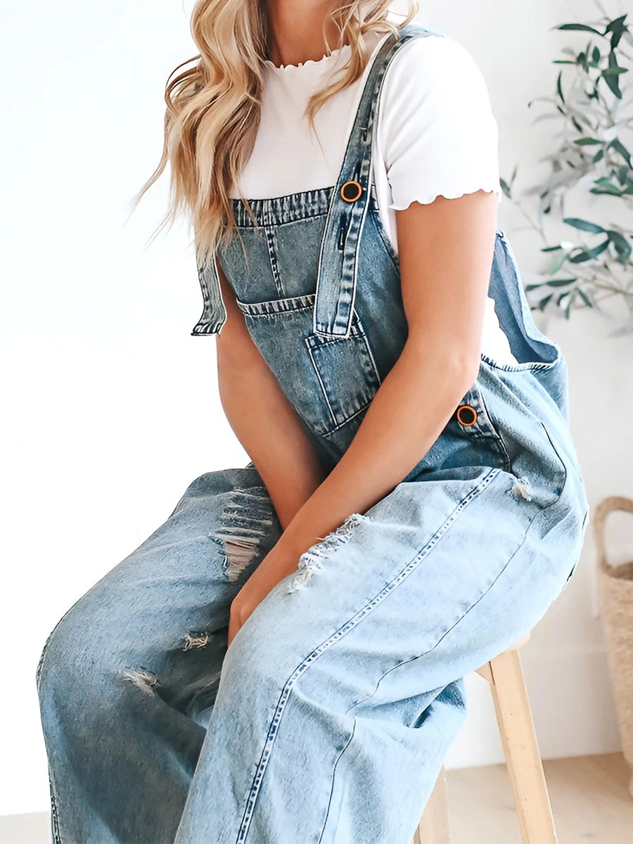 Sandra | Denim Overalls Women
