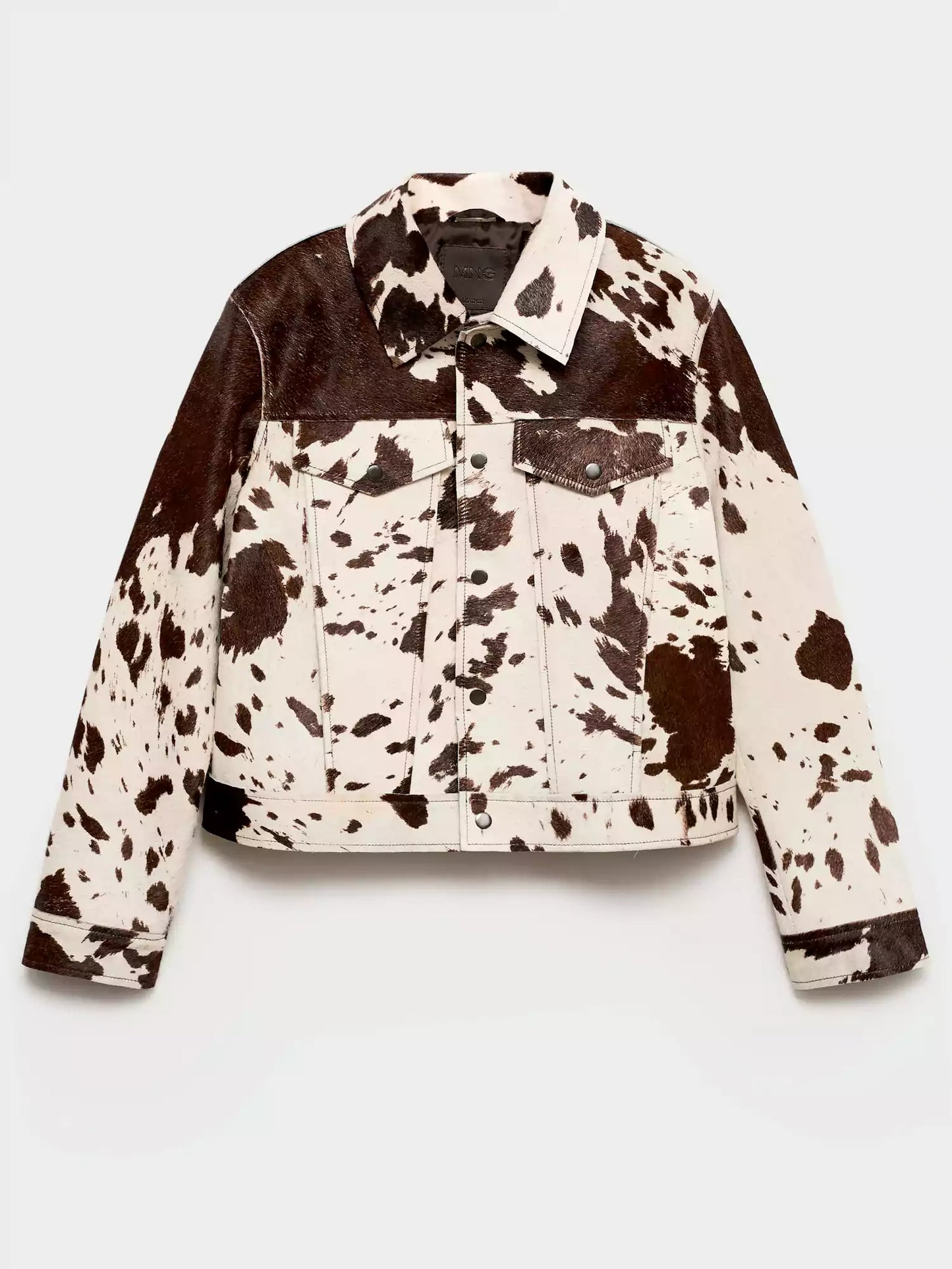 Fiona | Luxury Cow Print Jacket Women