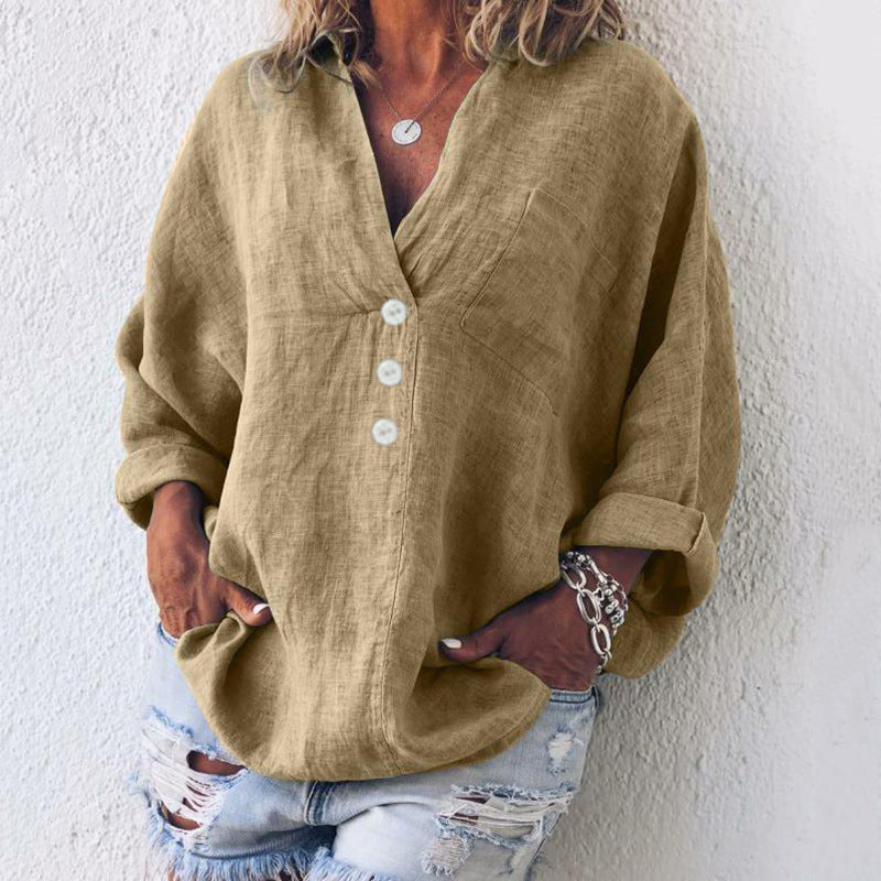 Barbara | Linen Pullover