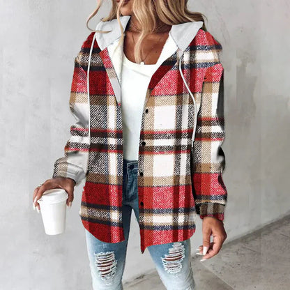Noelia | Checked Overshirt