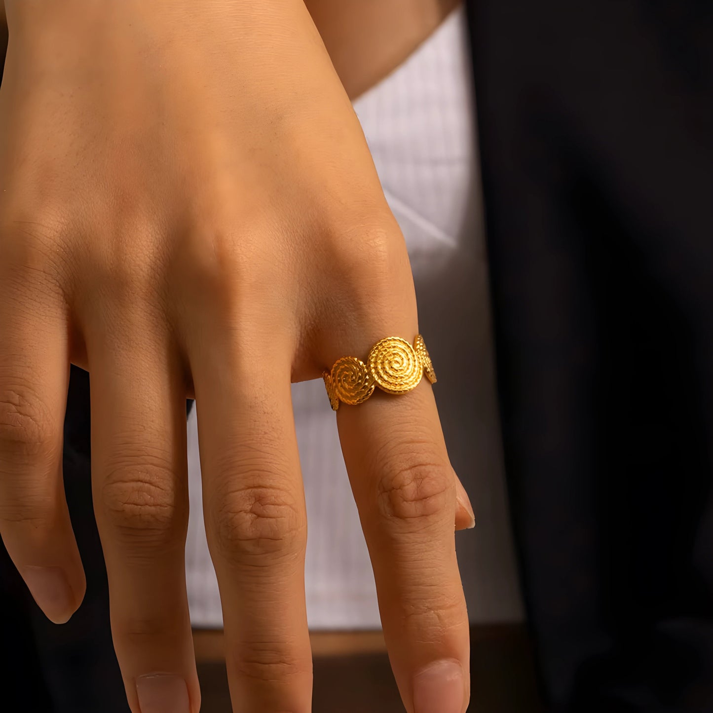 Sylvette | Spiral Ring