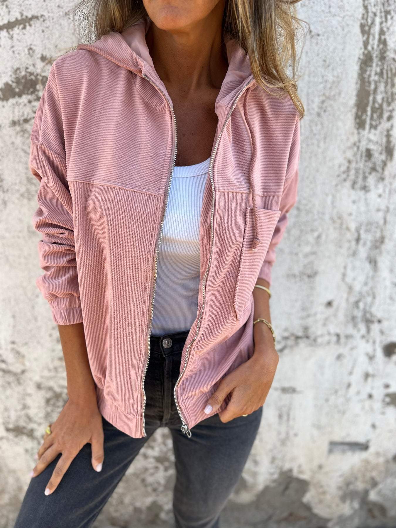 Nuvira | Corduroy Bomber Jacket