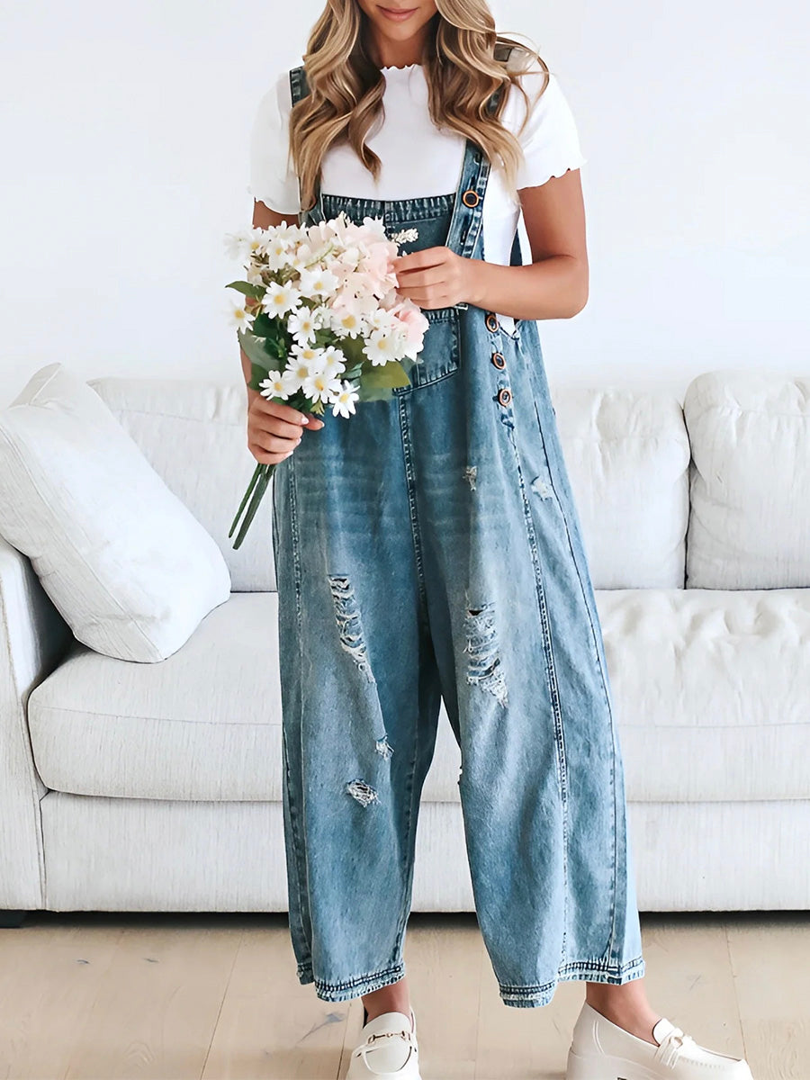 Sandra | Denim Overalls Women
