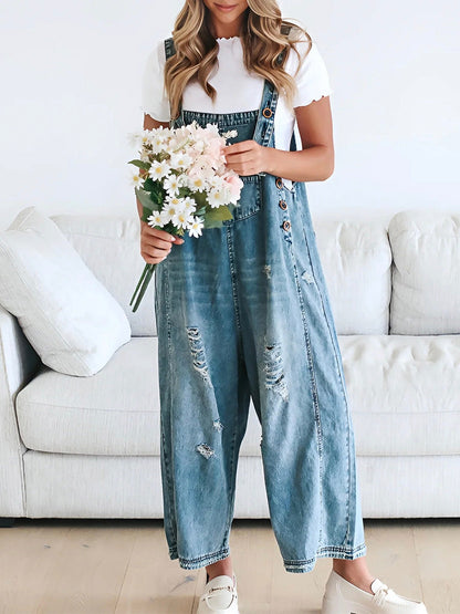 Sandra | Denim Overalls Women