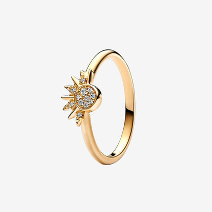 Solenya | Sun & Moon Ring Set
