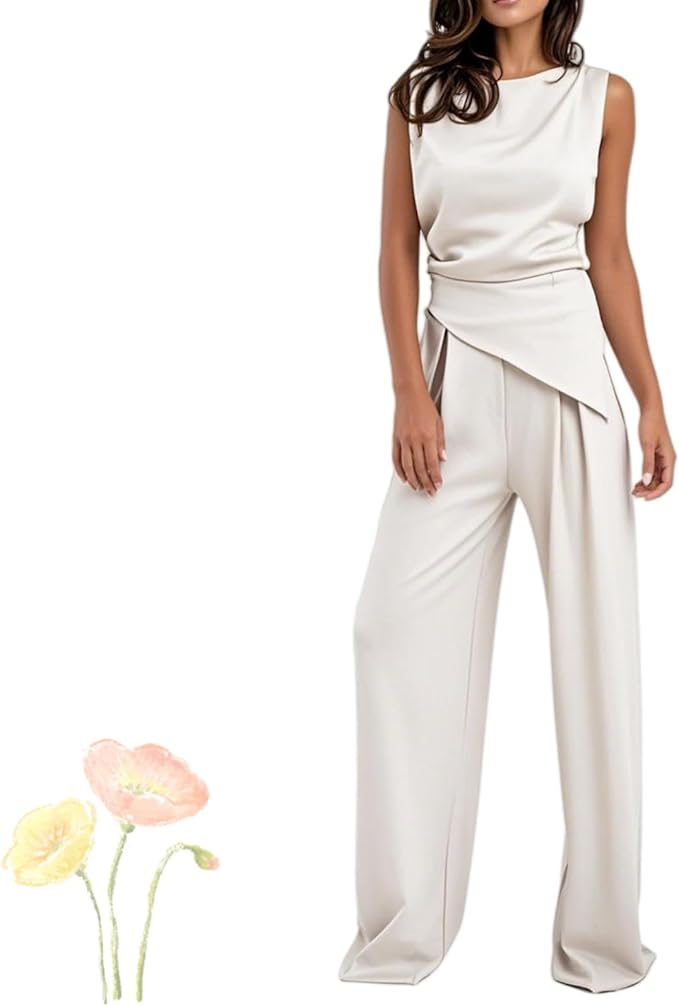 Eliana | Elegant Draped Jumpsuit