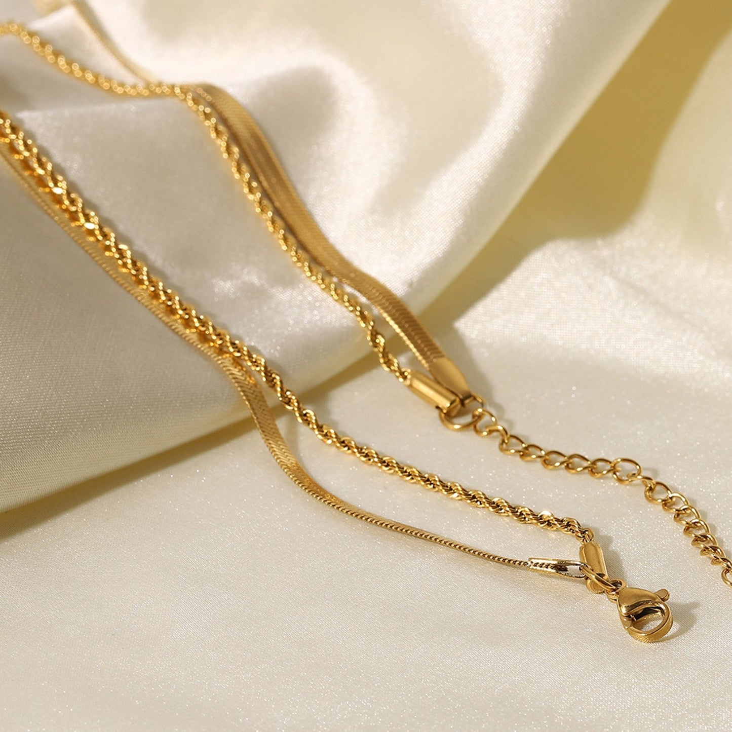 Alina | Layered Gold Necklace