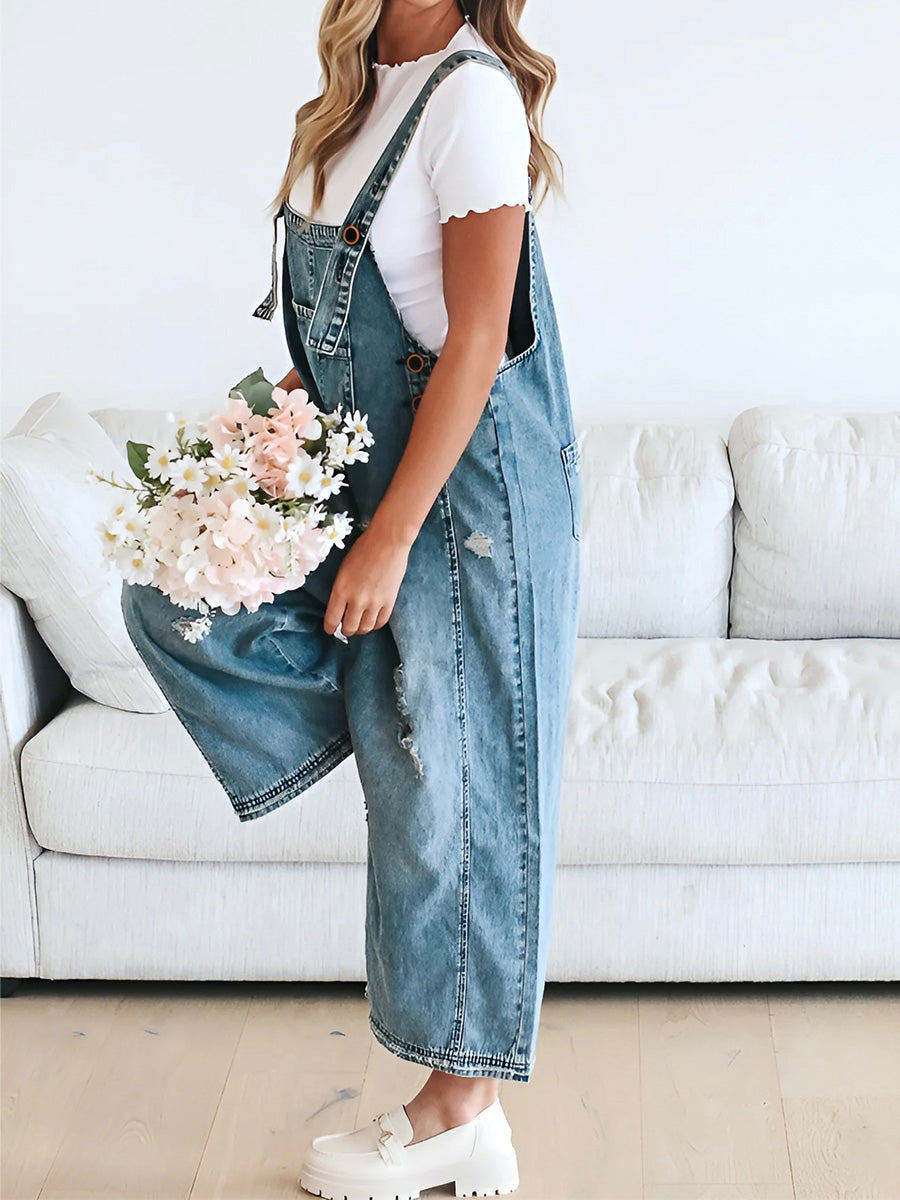 Sandra | Denim Overalls Women