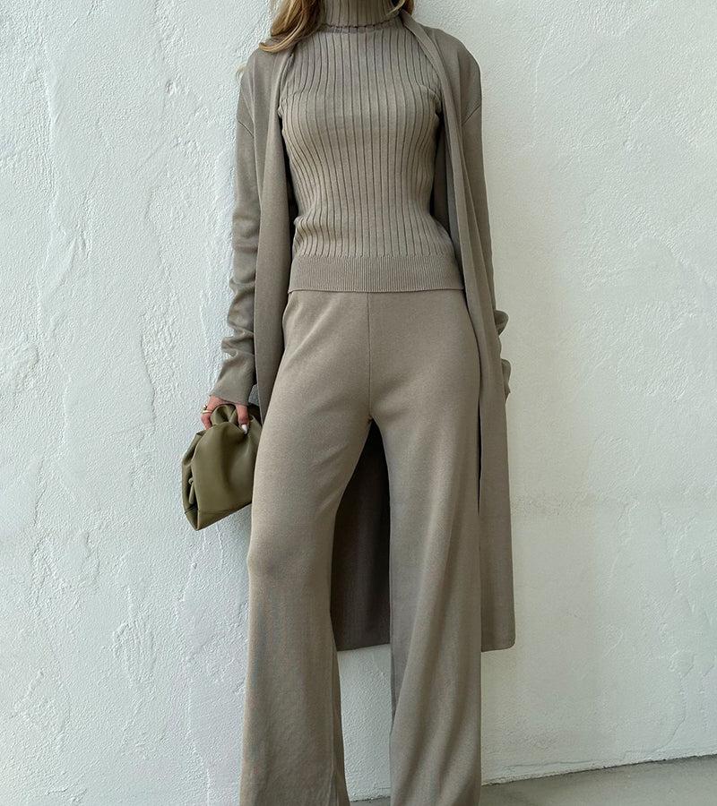 Roxy | 3-Piece Knitted Co-Ord Set Women