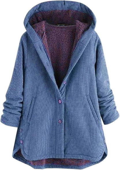 Annelie | Lined Checkered Coat