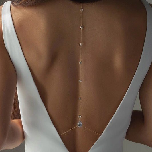 Avelina | Back Necklace