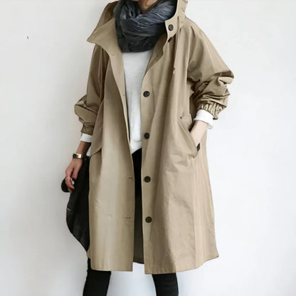 Solenne | Trenchcoat With Hood