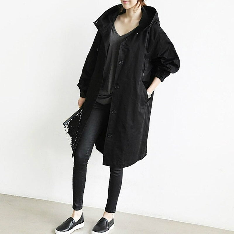 Solenne | Trenchcoat With Hood