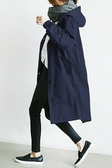 Solenne | Trenchcoat With Hood