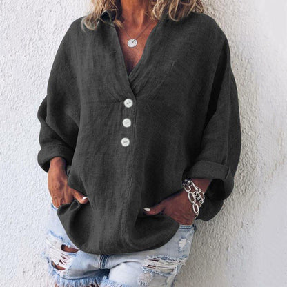 Barbara | Linen Pullover