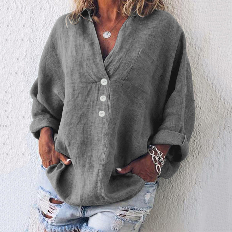 Barbara | Linen Pullover