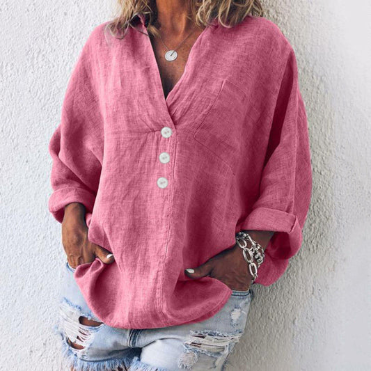 Barbara | Linen Pullover