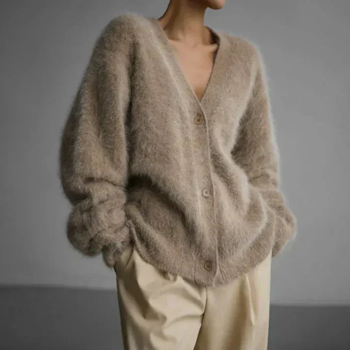 Élodie | Fluffy Cardigan