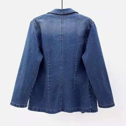 Aria | Luxe Denim Blazer