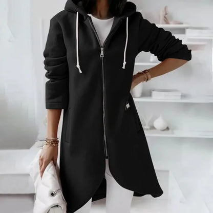 Nuvina | Long Hoodie Coat