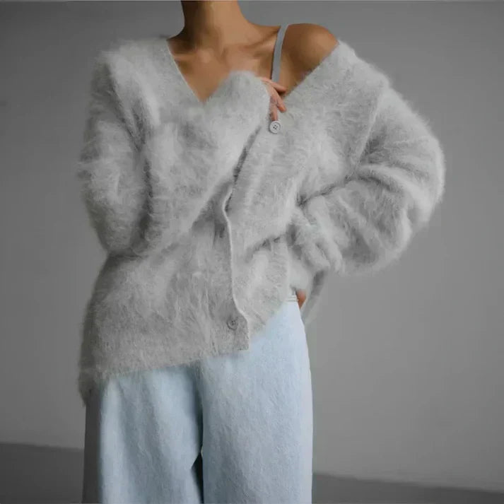 Élodie | Fluffy Cardigan