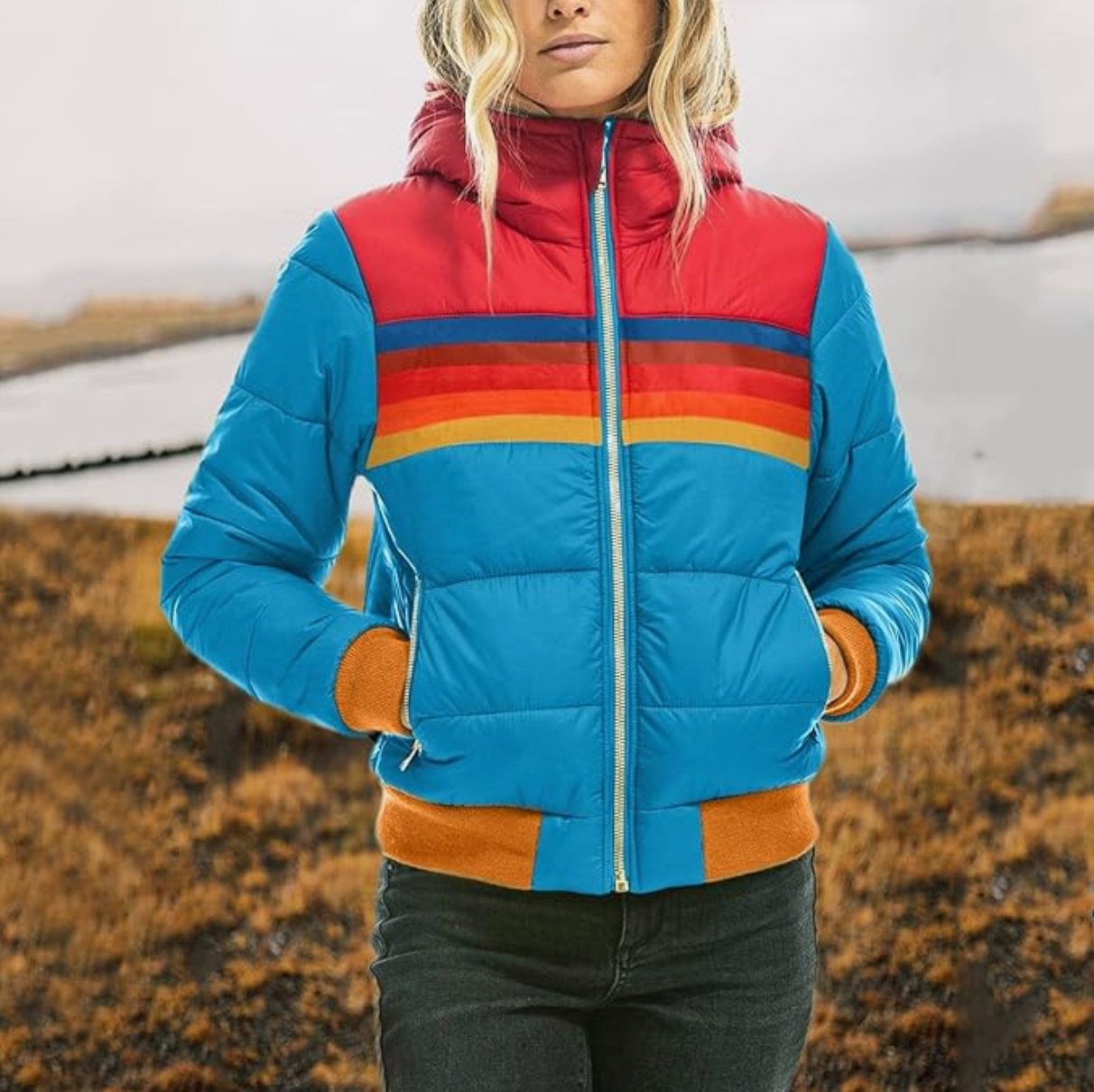 Liora | Retro Puffer Jacket