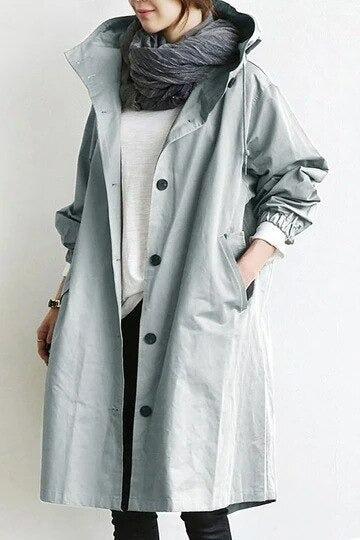 Solenne | Trenchcoat With Hood