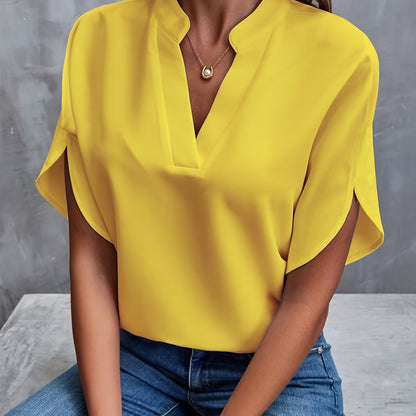 Elena | V-Neck Blouse