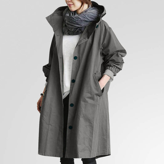 Solenne | Trenchcoat With Hood