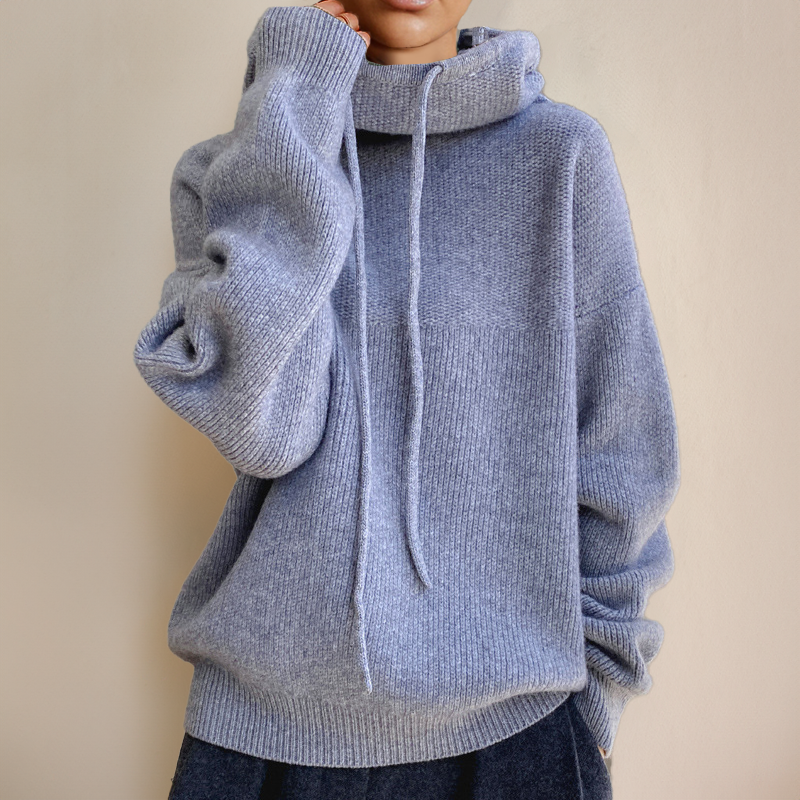Malou | Knitted Hoodie