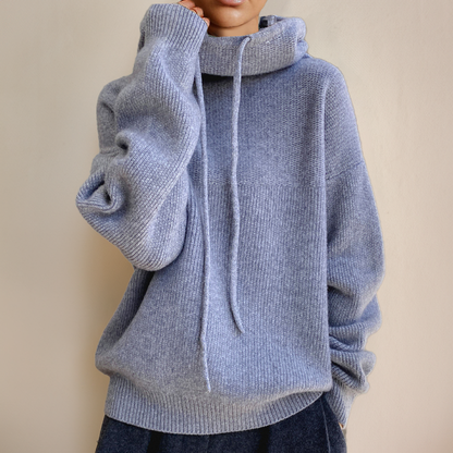 Malou | Knitted Hoodie