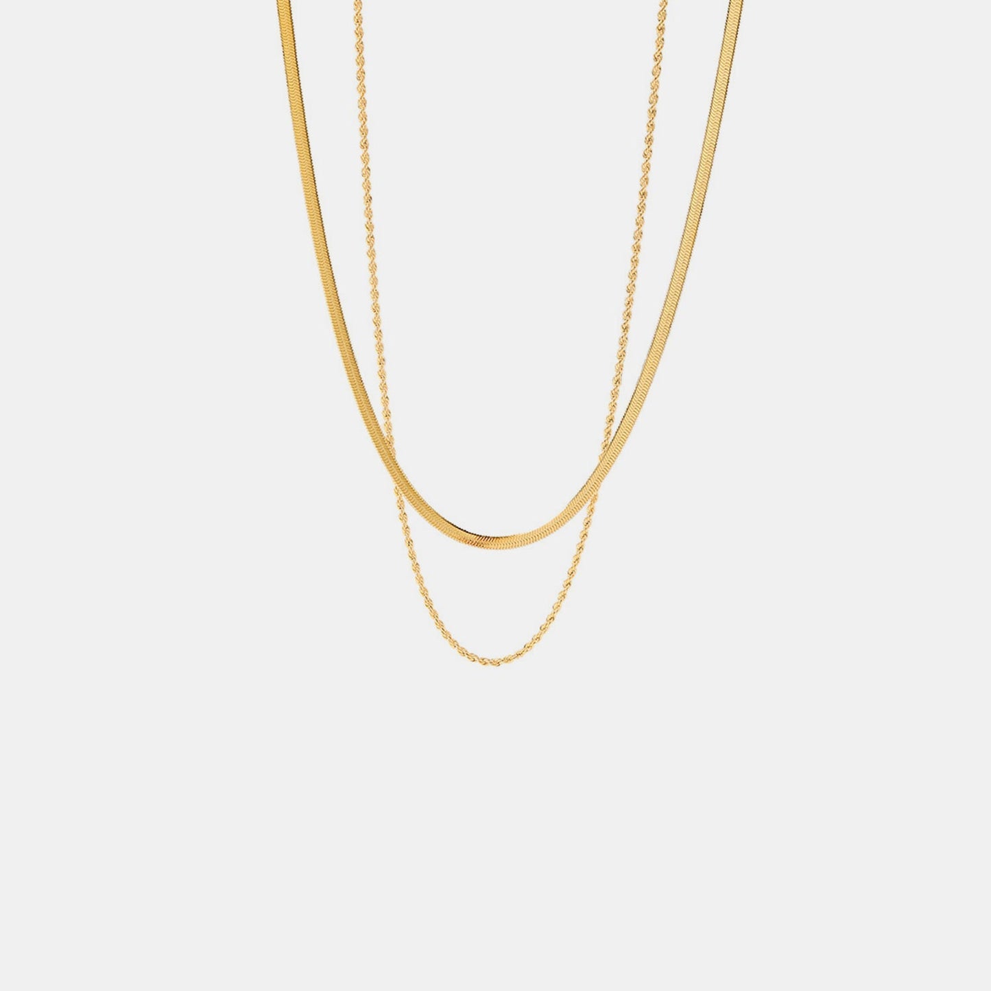 Alina | Layered Gold Necklace