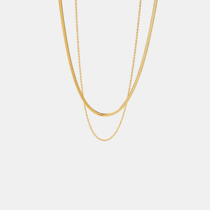 Alina | Layered Gold Necklace