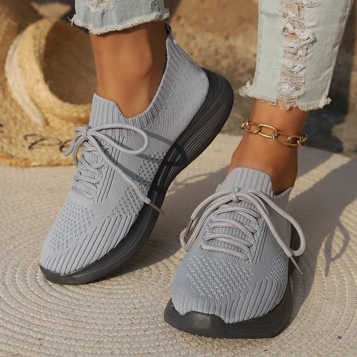 Selina | Knitted Sneakers