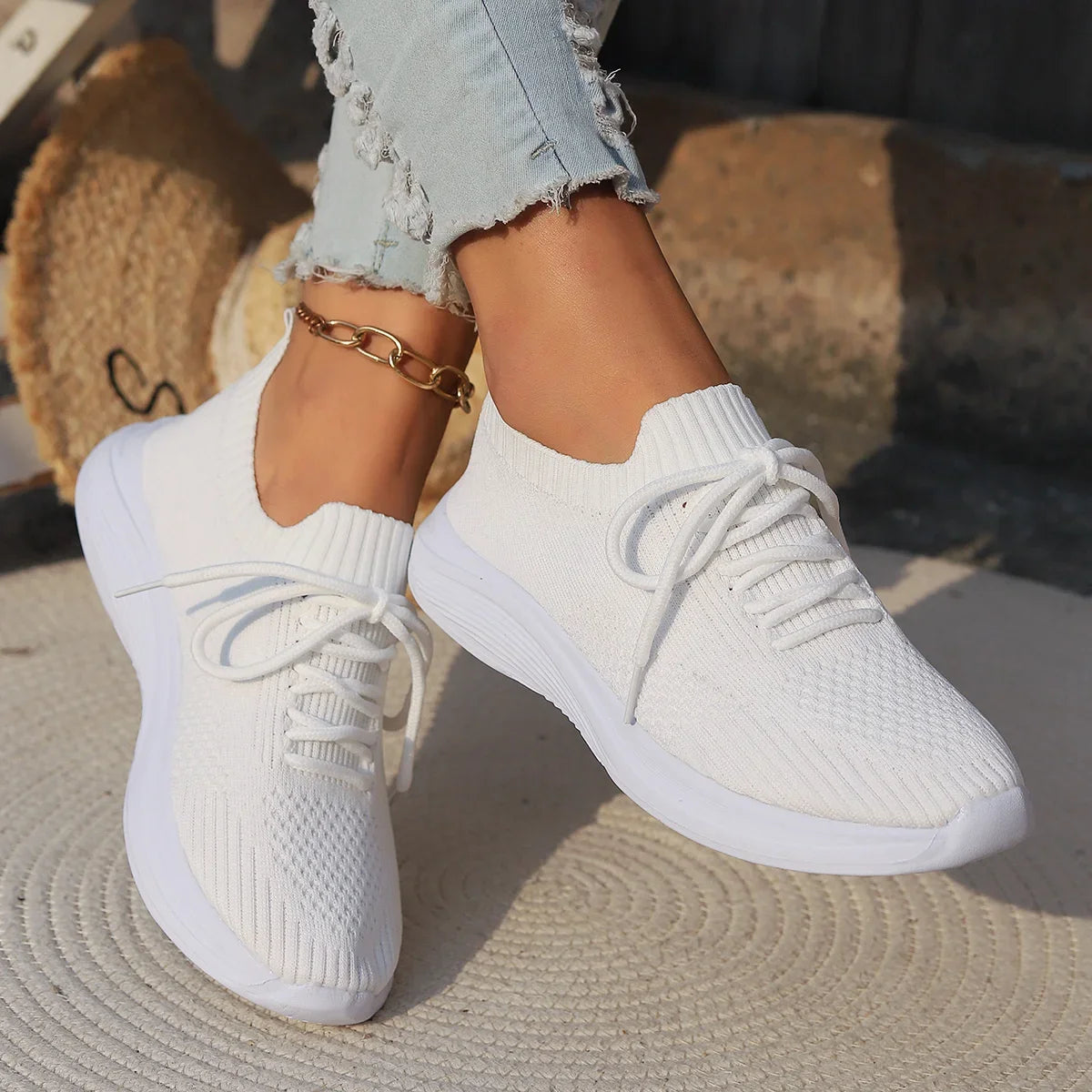 Selina | Knitted Sneakers