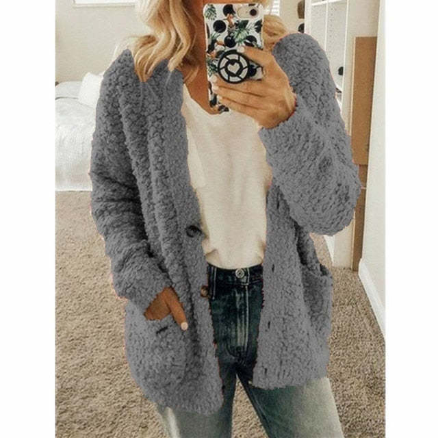 Lorena | Teddy Cardigan
