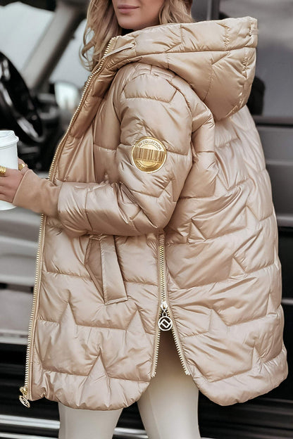 Celeste | Long Quilted Winter Coat
