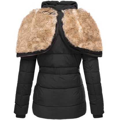 Vivianne | Winter Coat with Faux Fur Collar