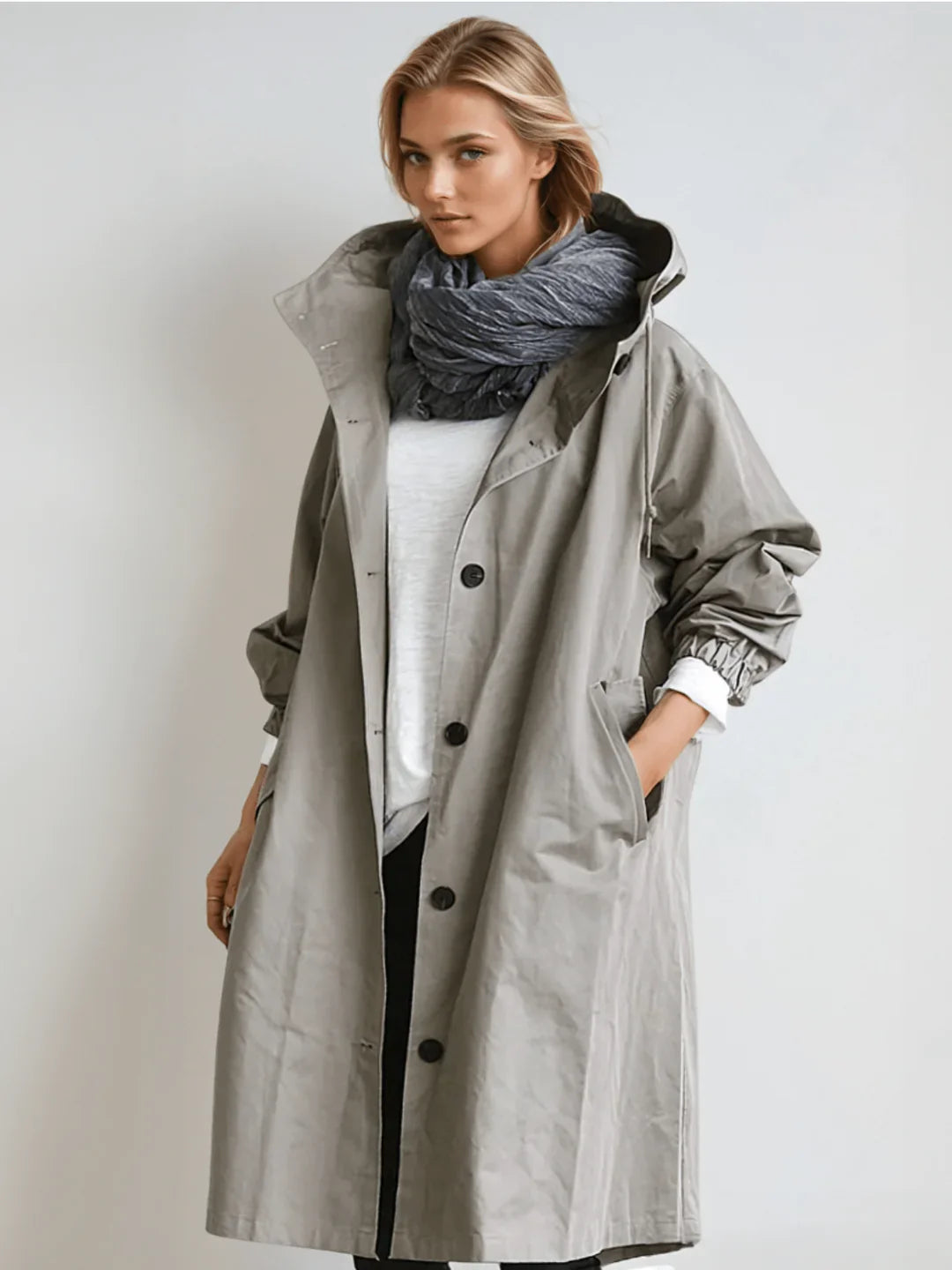 Solenne | Trenchcoat With Hood