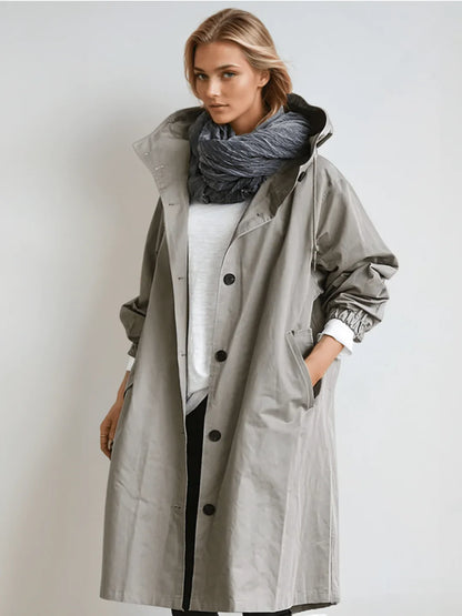 Solenne | Trenchcoat With Hood