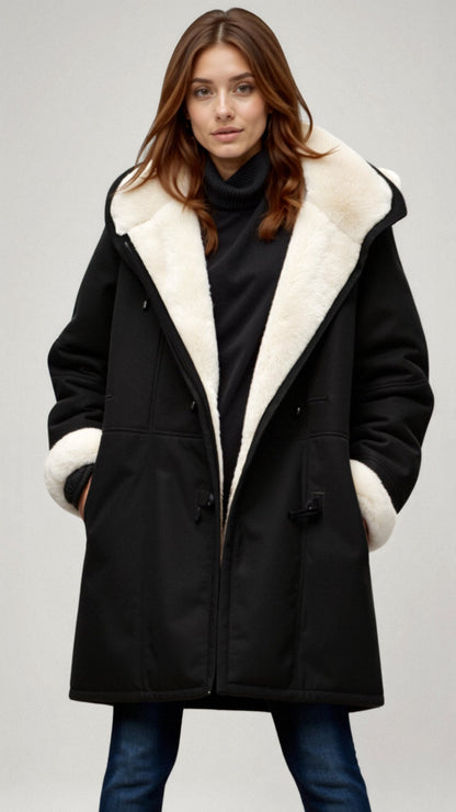 Lunaria | Winter Coat with Faux Fur