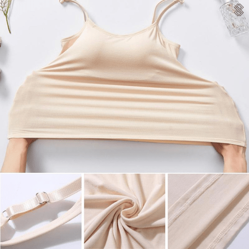 Calista | Seamless Camisole with Built-In Bra