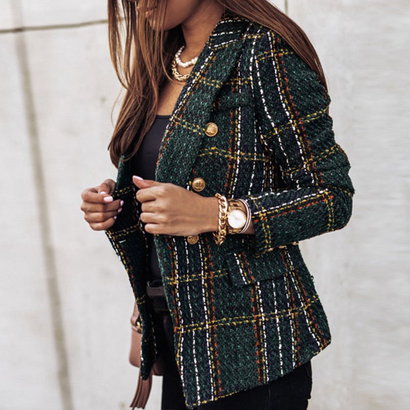 Élodie | Tailored Blazer with Boucle Texture