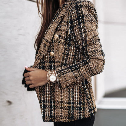 Élodie | Tailored Blazer with Boucle Texture