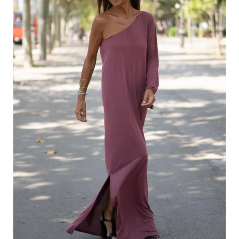 Nala | One-Shoulder Maxi Dress