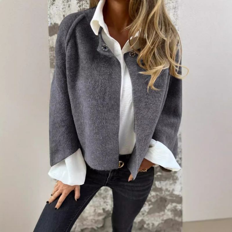 Eliselle | Wool Mid-Season Coat